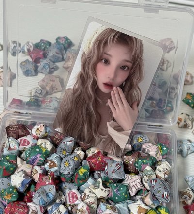 idle 年曆sr特典卡 驚訝比五琦