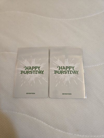 Hoshi Woozi 正規五WM滿額卡