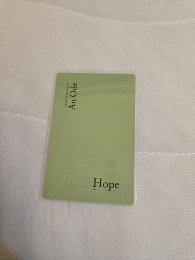 Woozi An ode 專卡 貝雷勳