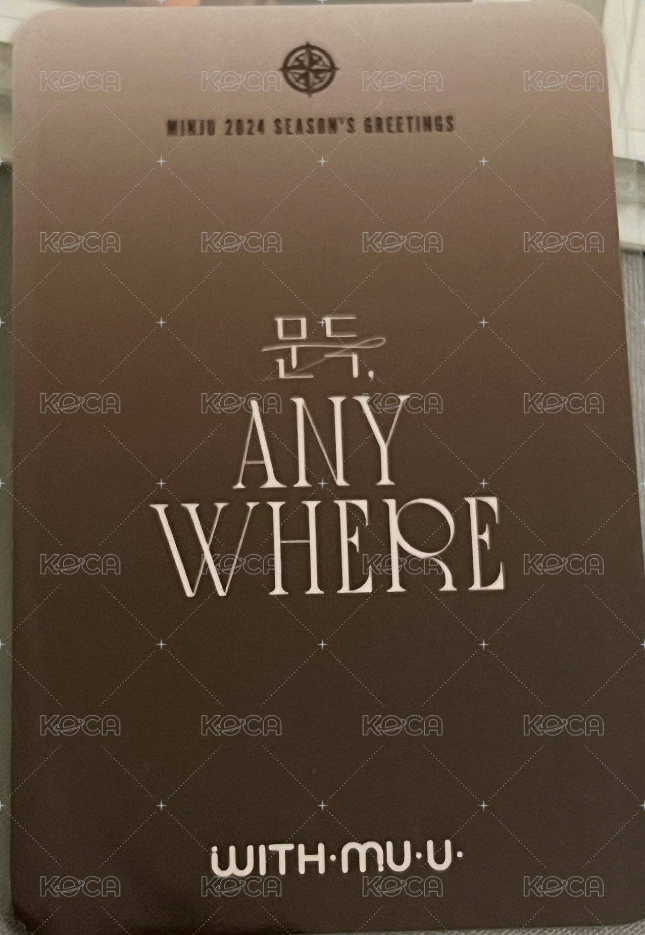 24 年曆 wm 簽售卡 線上簽售卡 背面