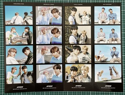 ATEEZ 三期會員 四格書籤