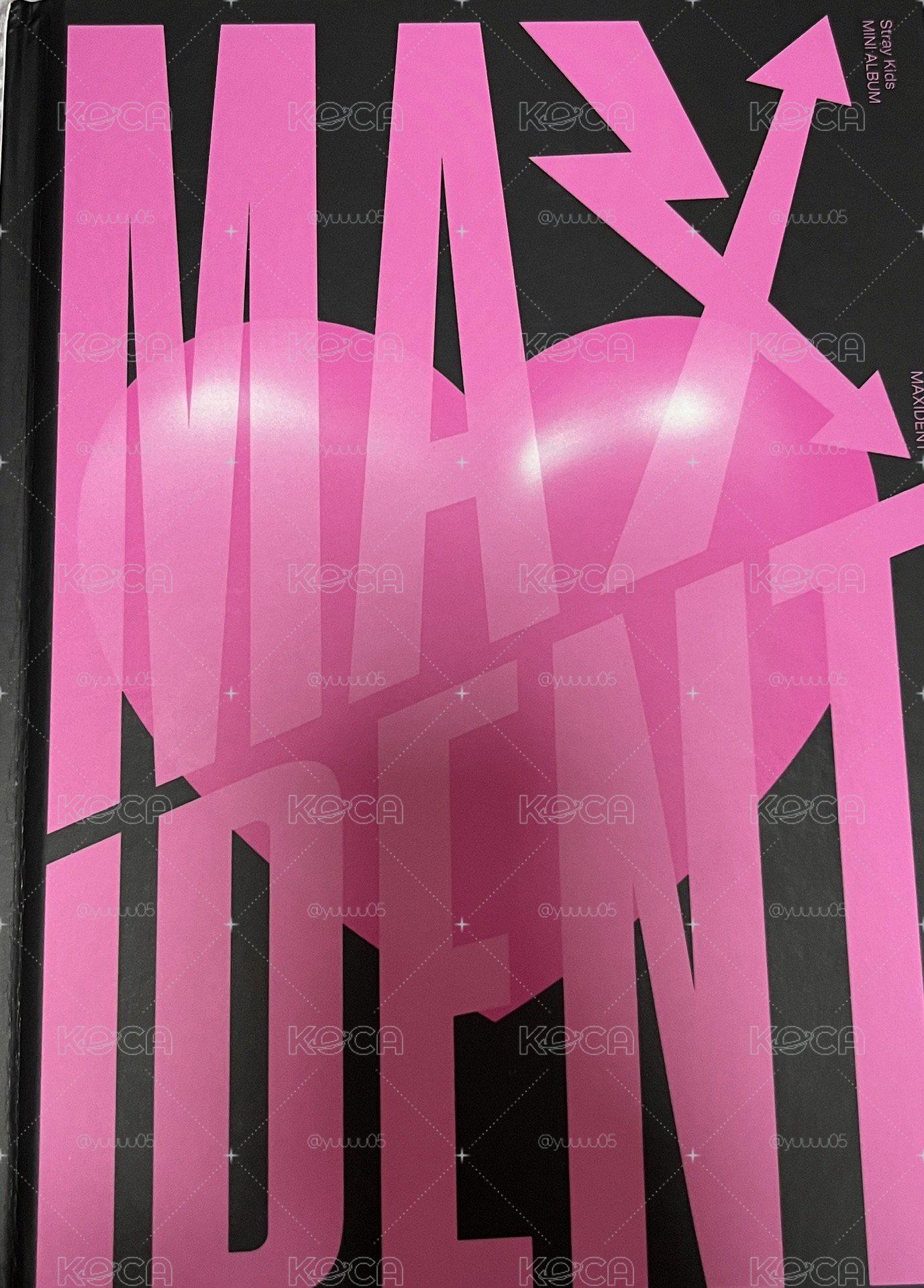 MAXIDENT 專輯 HEART ver.（含菲大頭貼紙）