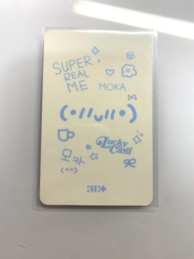 Moka迷一藍版pb專卡