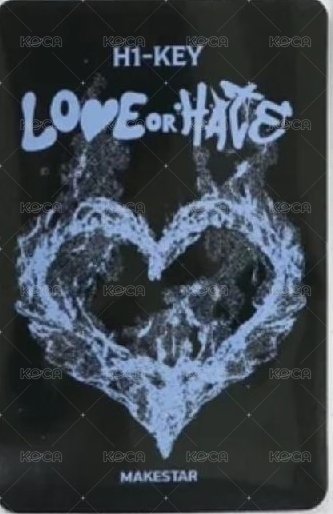 迷你三 ms 簽售卡  背面