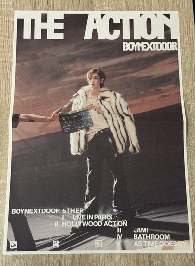 The Action 專輯卡 專輯海報