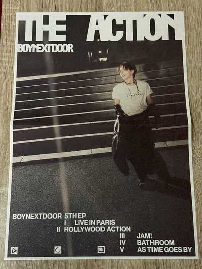 The Action 專輯卡 專輯海報