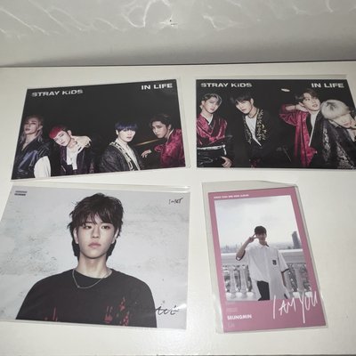 SKZ｜專輯內容物 明信片/拍立得