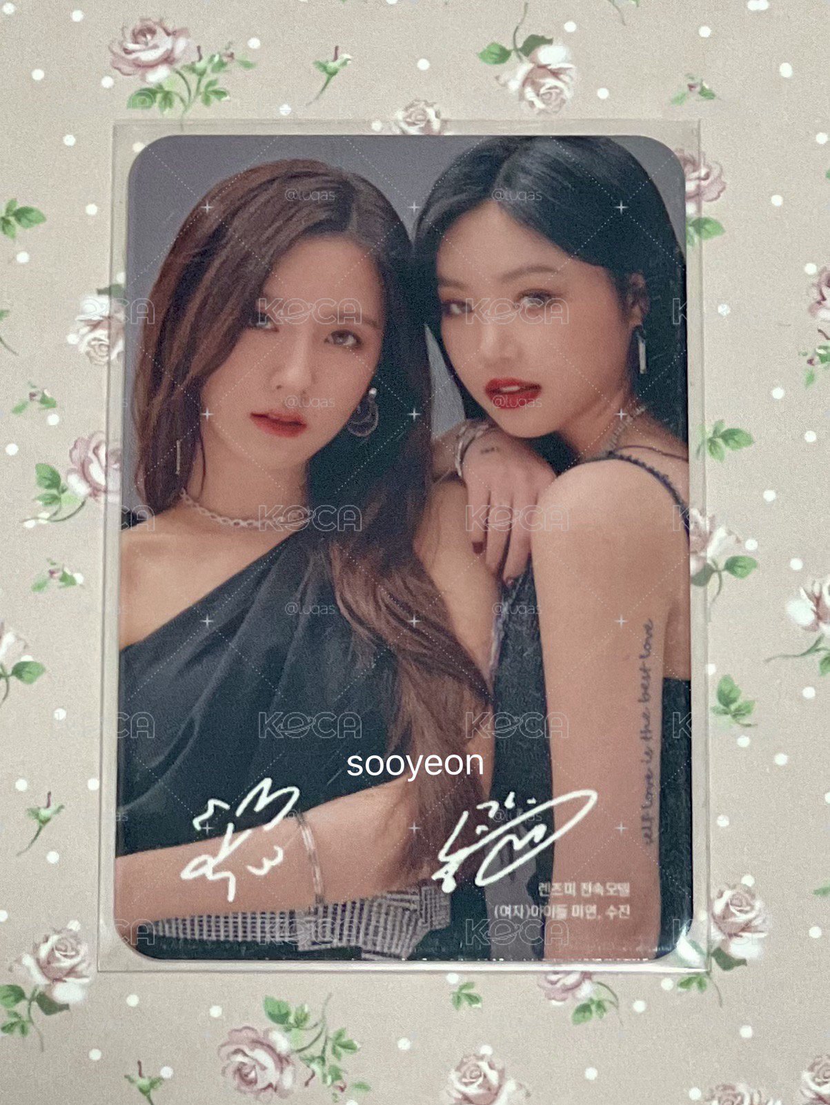 【買一送一】i-dle LENSME碎麵分隊卡