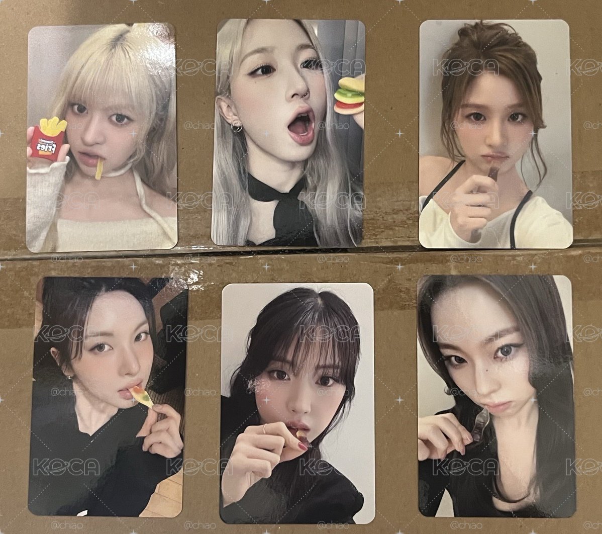 現貨 ms 台北 01/31 中簽卡 甜蜜的速食套餐 ver.