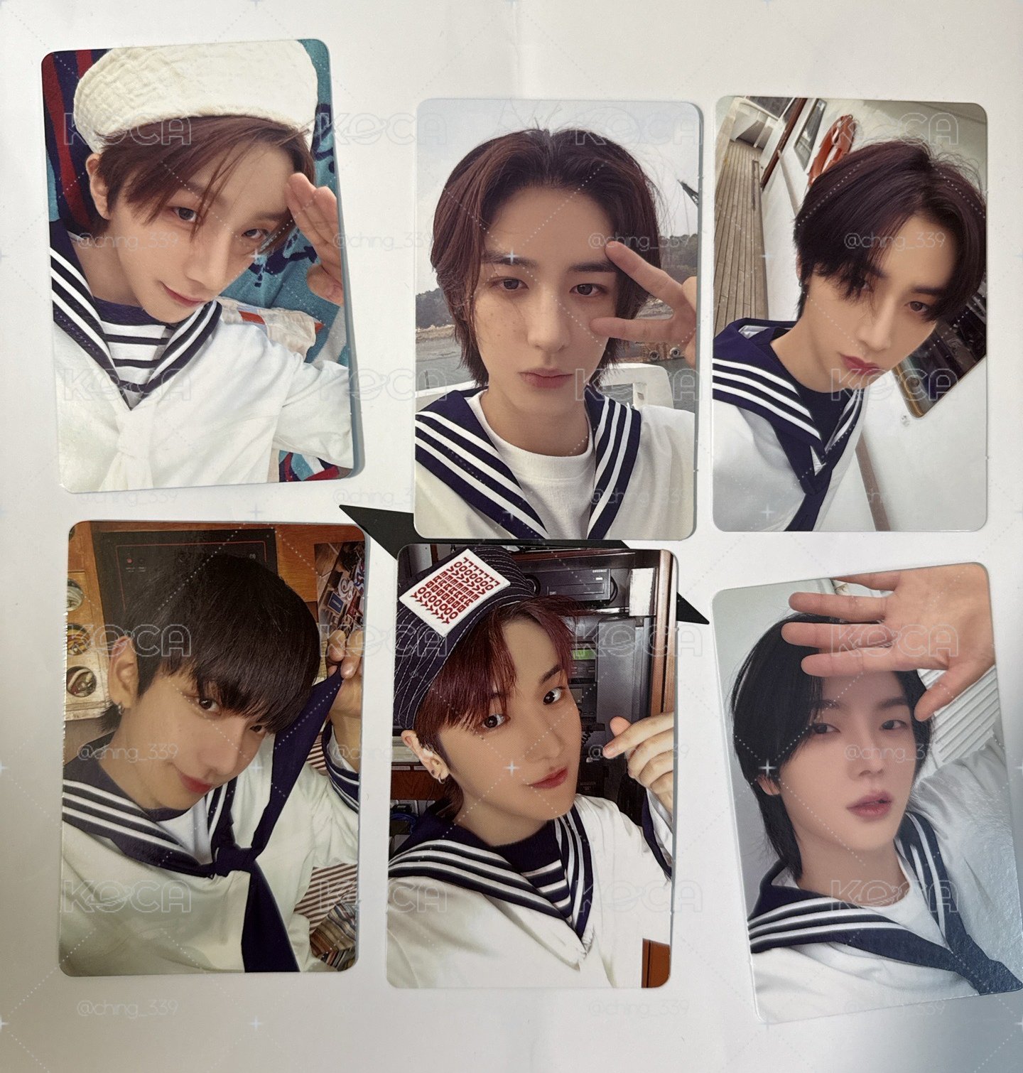 一期會員禮小卡 海軍制服ver