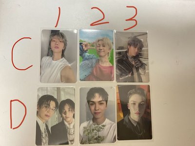 SEVENTEEN小卡，簽售卡，特典卡，拍立得