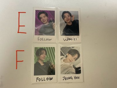 SEVENTEEN小卡，簽售卡，特典卡，拍立得