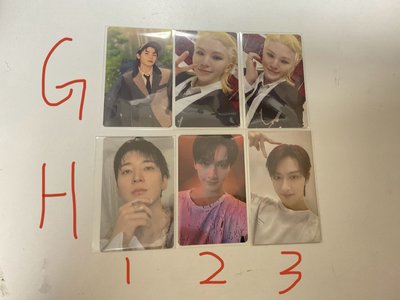 SEVENTEEN小卡，簽售卡，特典卡，拍立得