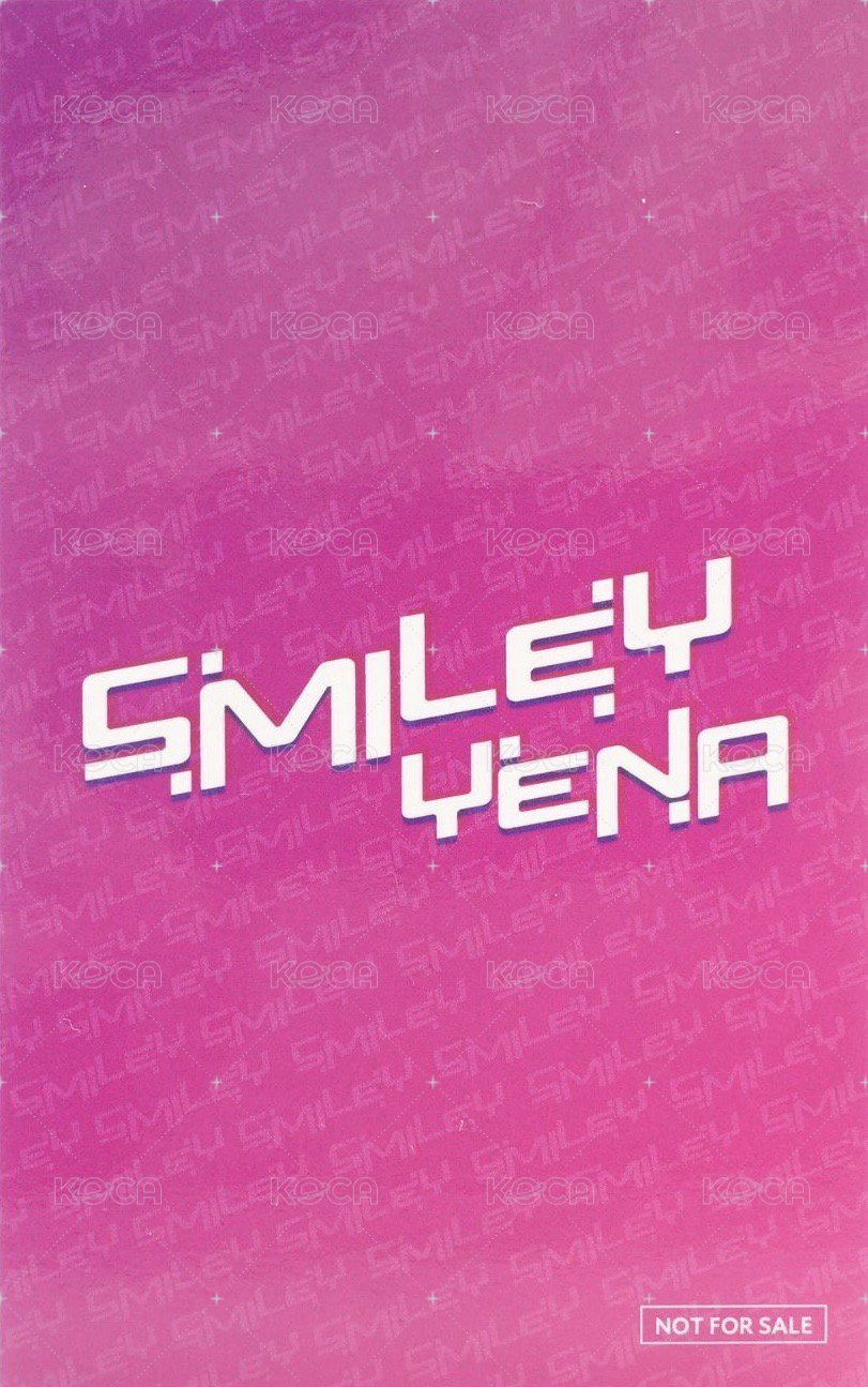 SMILEY JP 專輯卡 通常盤 背面