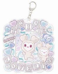 萬代食玩 TWICE LOVELYS版 卡套 (組) DAVELY 
