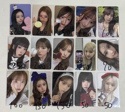 Nmixx jiwoo簽卡盤