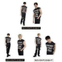 星動樂園 盲抽透明貼紙包