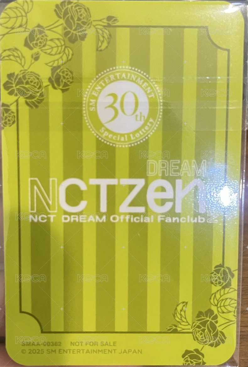 抽選卡 SM30 背面