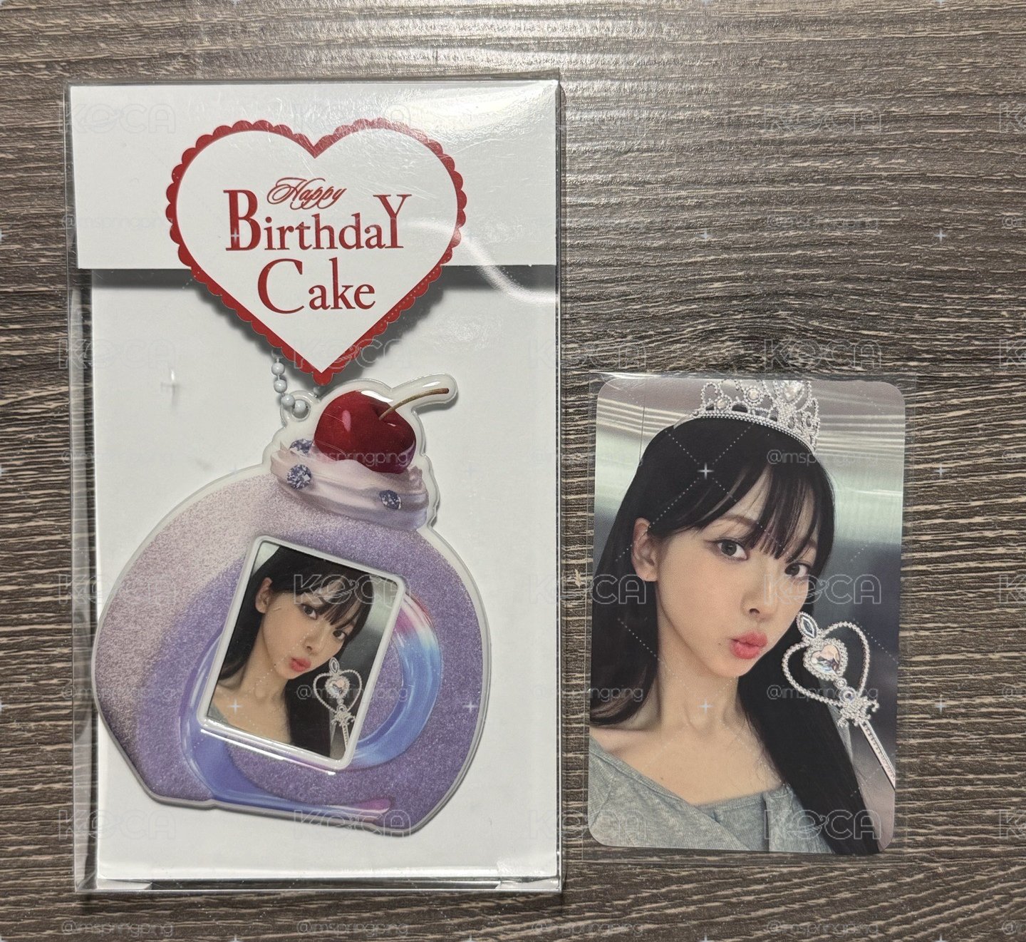 24生日周邊 柚🎂（整組