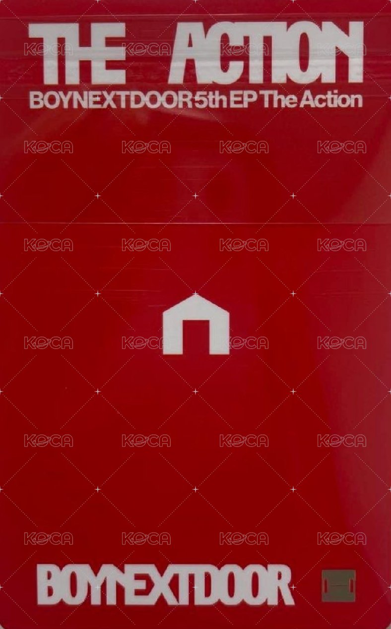 The Action sw SG 特典卡  背面