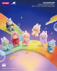 THE MONSTERS 前方高能系列-搪膠毛絨掛件盲盒