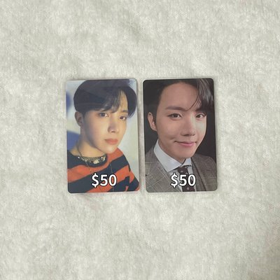 BTS 鄭號錫小卡 J-hope