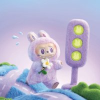 THE MONSTERS 前方高能系列-搪膠毛絨掛件盲盒 吊飾 幸運