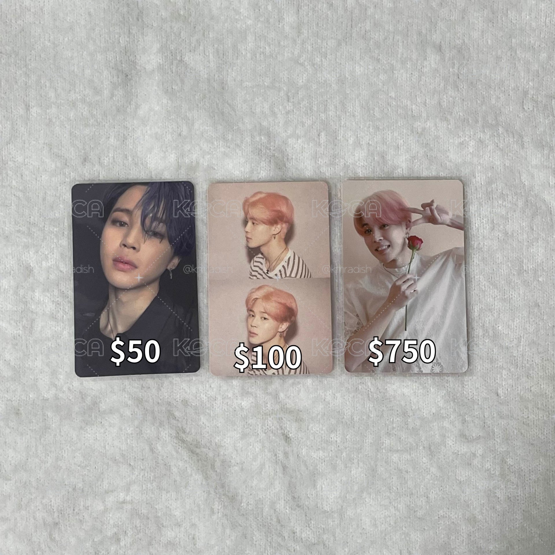 BTS 朴智旻小卡 JIMIN