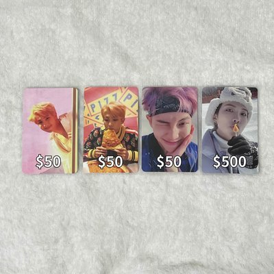 BTS 金南俊小卡 RM