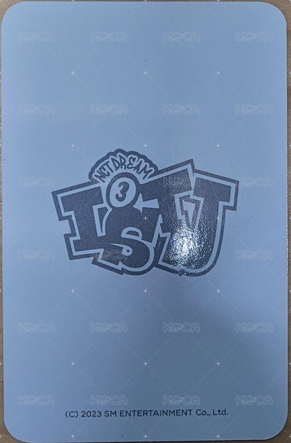 正規三 周邊卡  背面