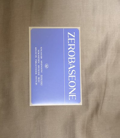 ZEROBASEONE Fancon隨機卡 相機昊
