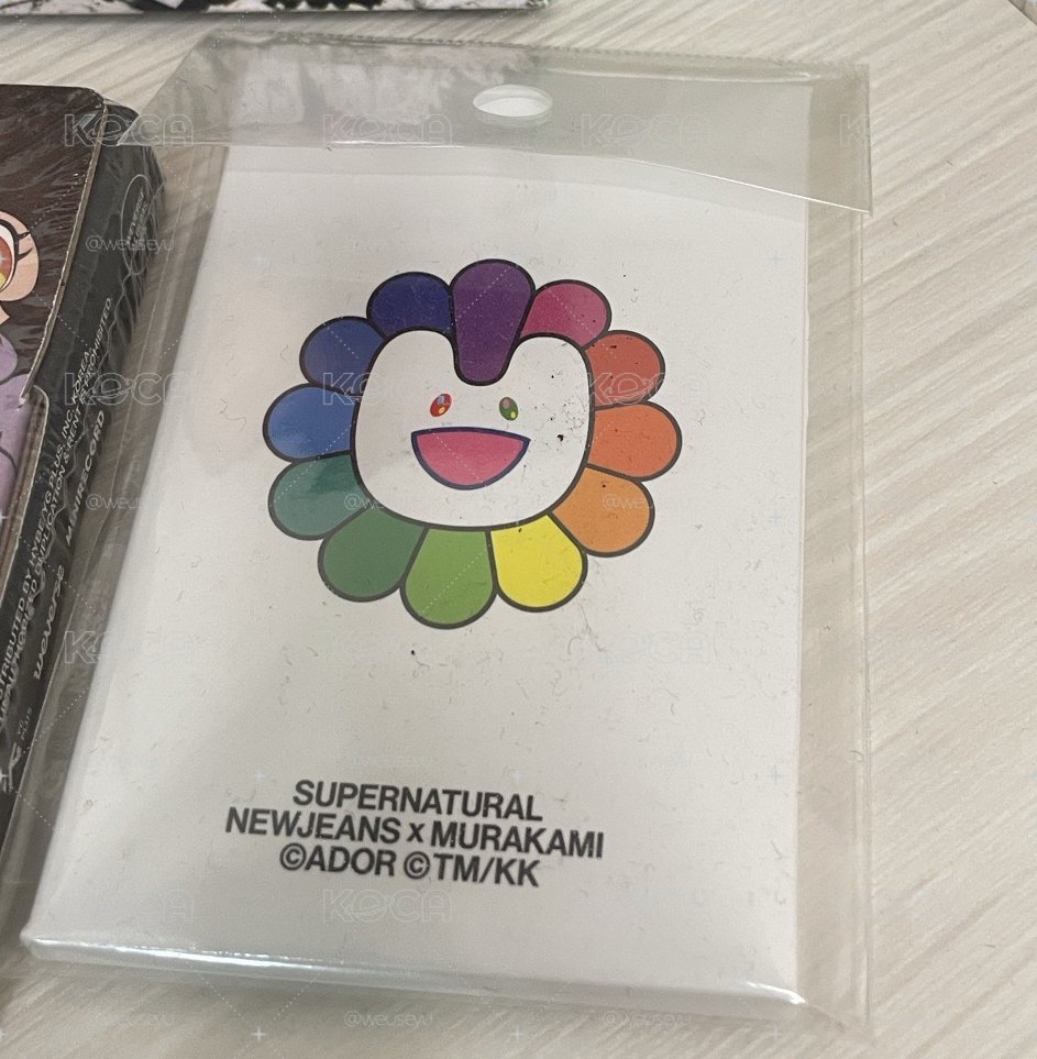 NewJeans X MURAKAMI 快閃小卡