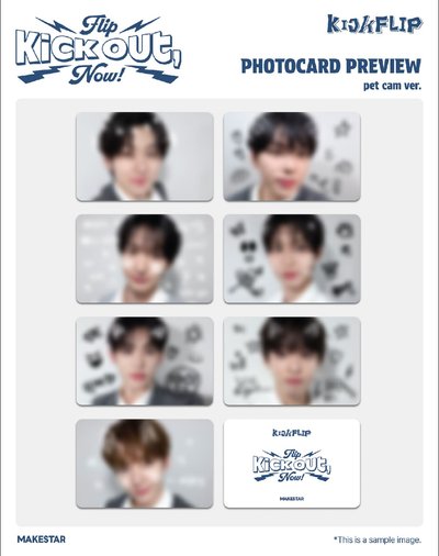 kickflip 迷二 ms 個簽1.0 簽售卡 寵物鏡頭ver.