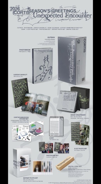 CORTIS 年曆單售 個人組合 拆售 
