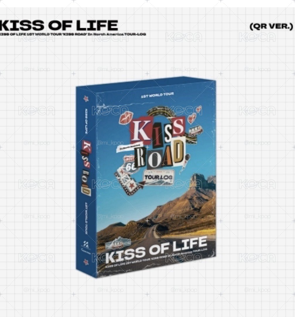 (出清）KISS OF LIFE - 首次世巡演唱會實錄IN NORTH AMERICA TOUR-LOG