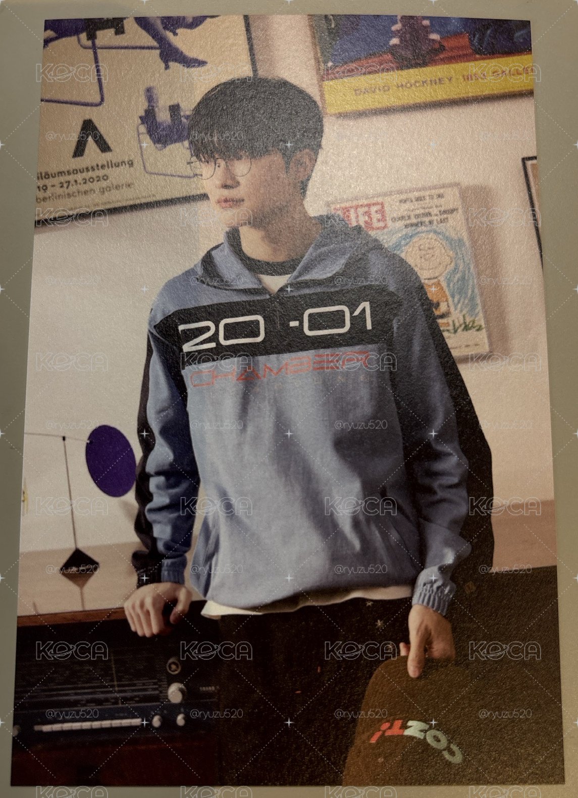 側臉殺文青我們赫 2026 Happy T1 明信片 Faker李相赫