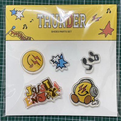 ATEEZ THUNDER 快閃店 鞋扣組