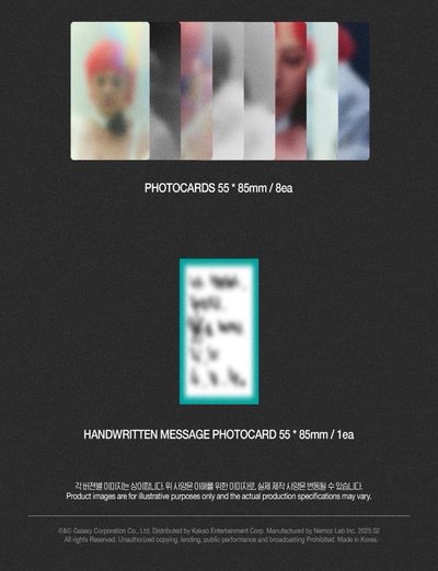 Übermensch 電子專 PHOTOCARD ALBUM VER 小卡專輯