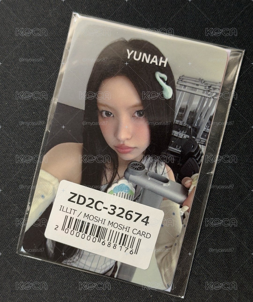 moshi moshi電話卡 玧 Yunah