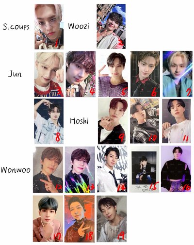 SVT各成員（無漢秀）