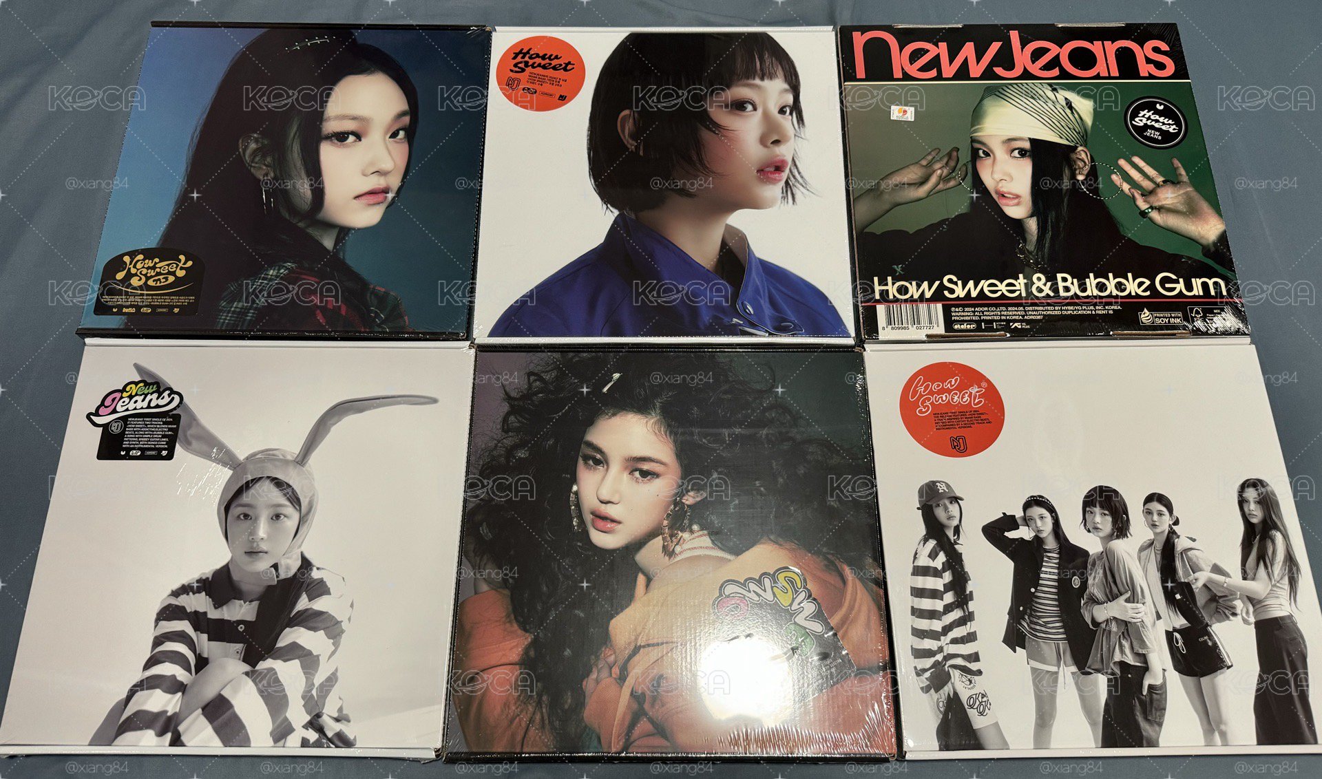 NEWJEANS HOW SWEET披薩盒