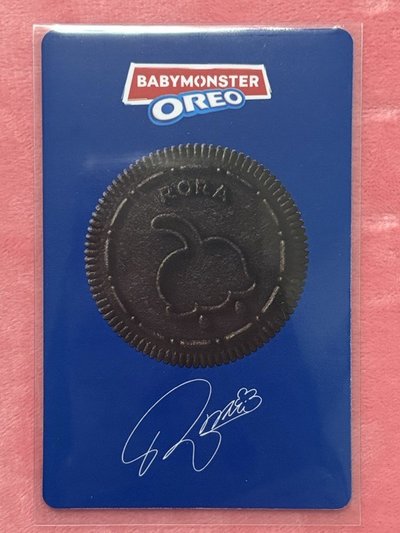 ⭕️Rora BABYMONSTER x OREO 代言卡 