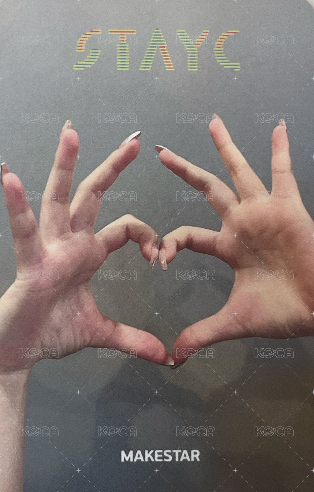 WE NEED LOVE ms 特典卡  背面