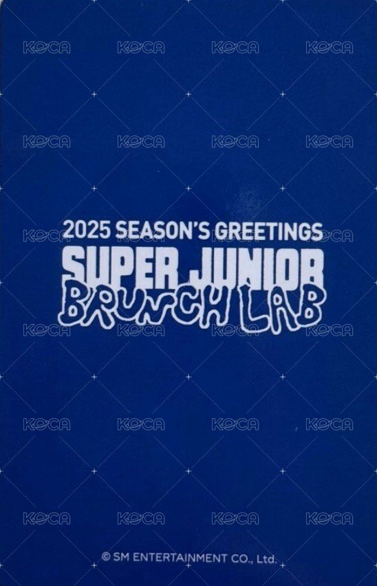 2025年曆 A ver. 隨機卡  背面