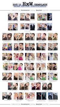 HxW ‘𝗕𝗘𝗔𝗠’ 特典卡/幸運卡/抽選卡