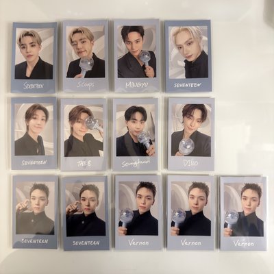 Seventeen_New 日本場週 拍立得