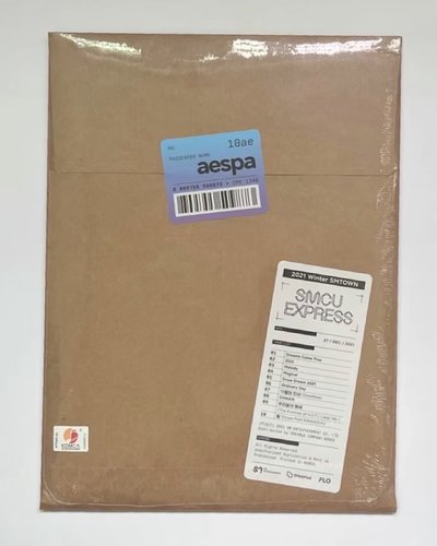 smcu 2021 aespa封 全新未拆