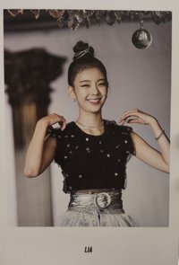 IT'z ME 黑版 明信片 預售禮