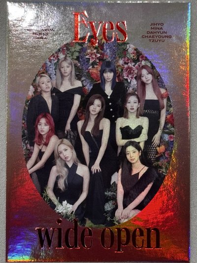 Eyes wide open 預售禮