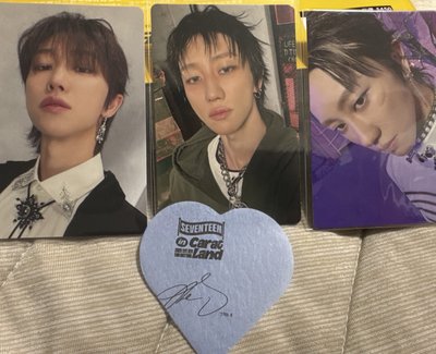 SEVENTEEN THE8小卡 克拉島紙花